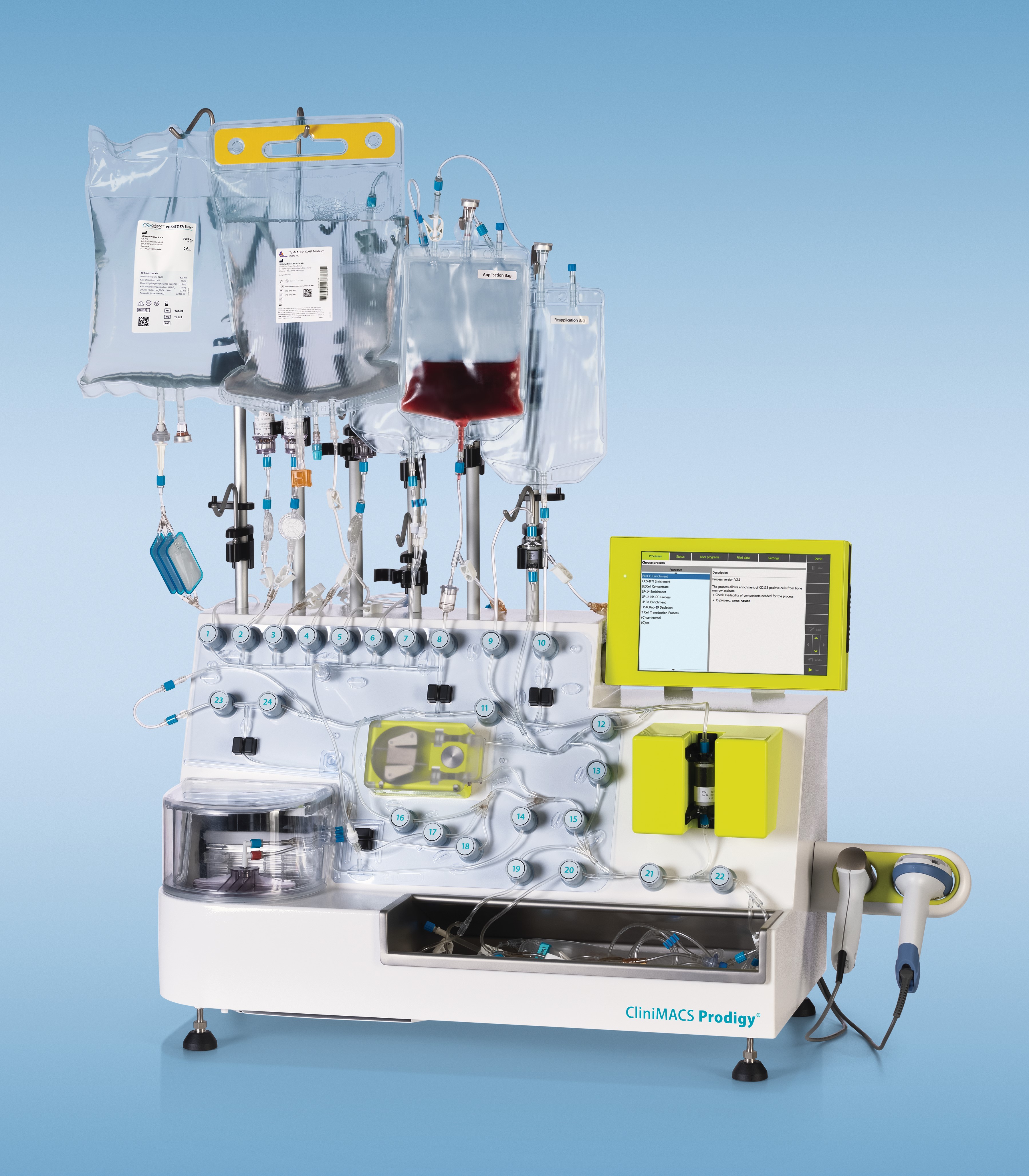 Integrierte Herstellplattformen / Industrialisierung der Produktion von autologen Zell- und Gentherapien